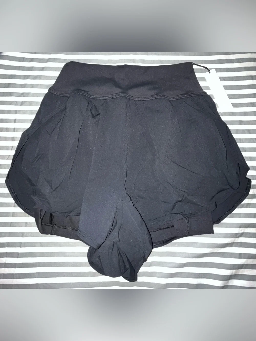 Paragon Fitwear RecStretch Apex Sports Bra & AirLift Track Short in Black Size M